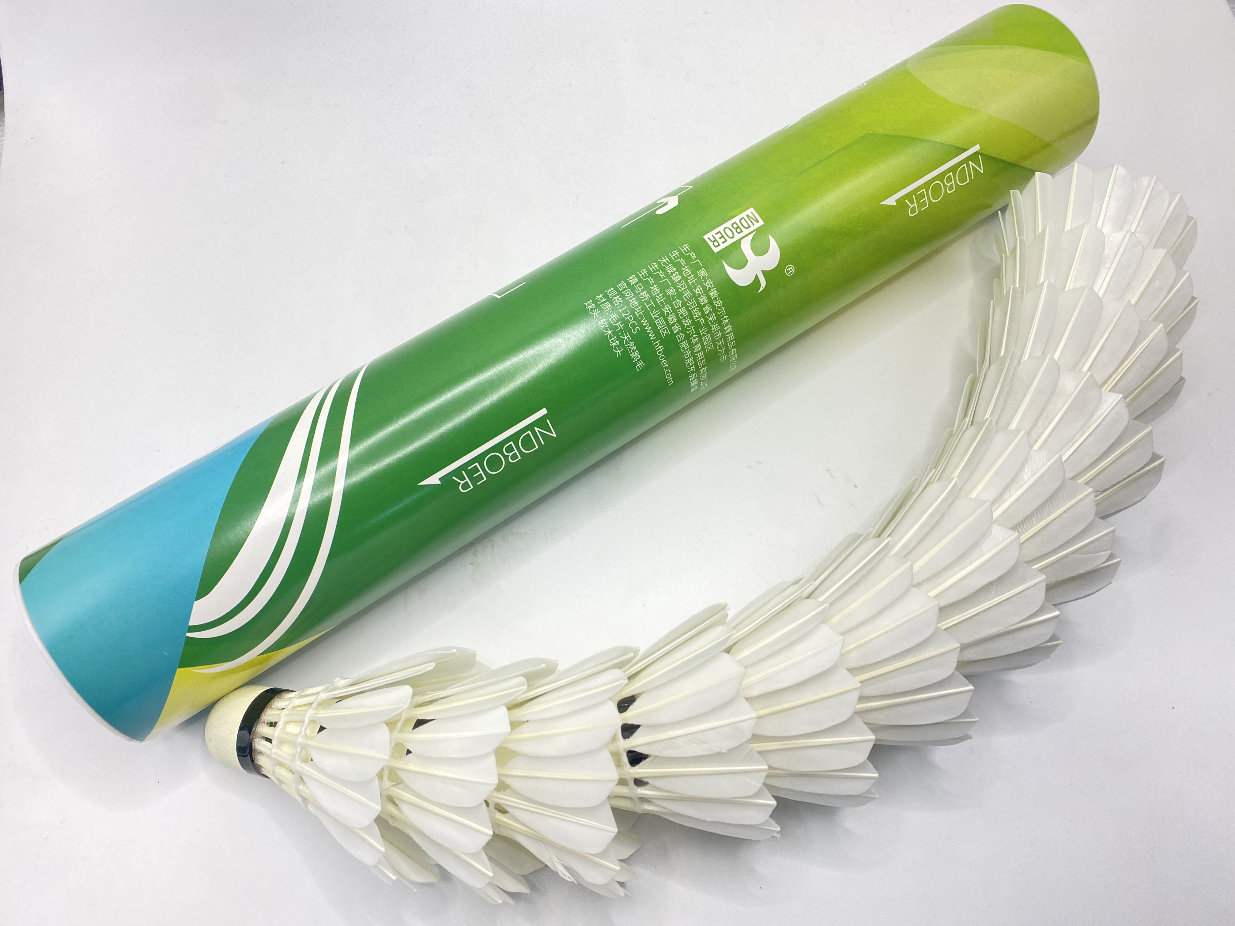BOER No. 1 Competition Grade Goose Knife Feather Badminton Shuttlecock - image 3