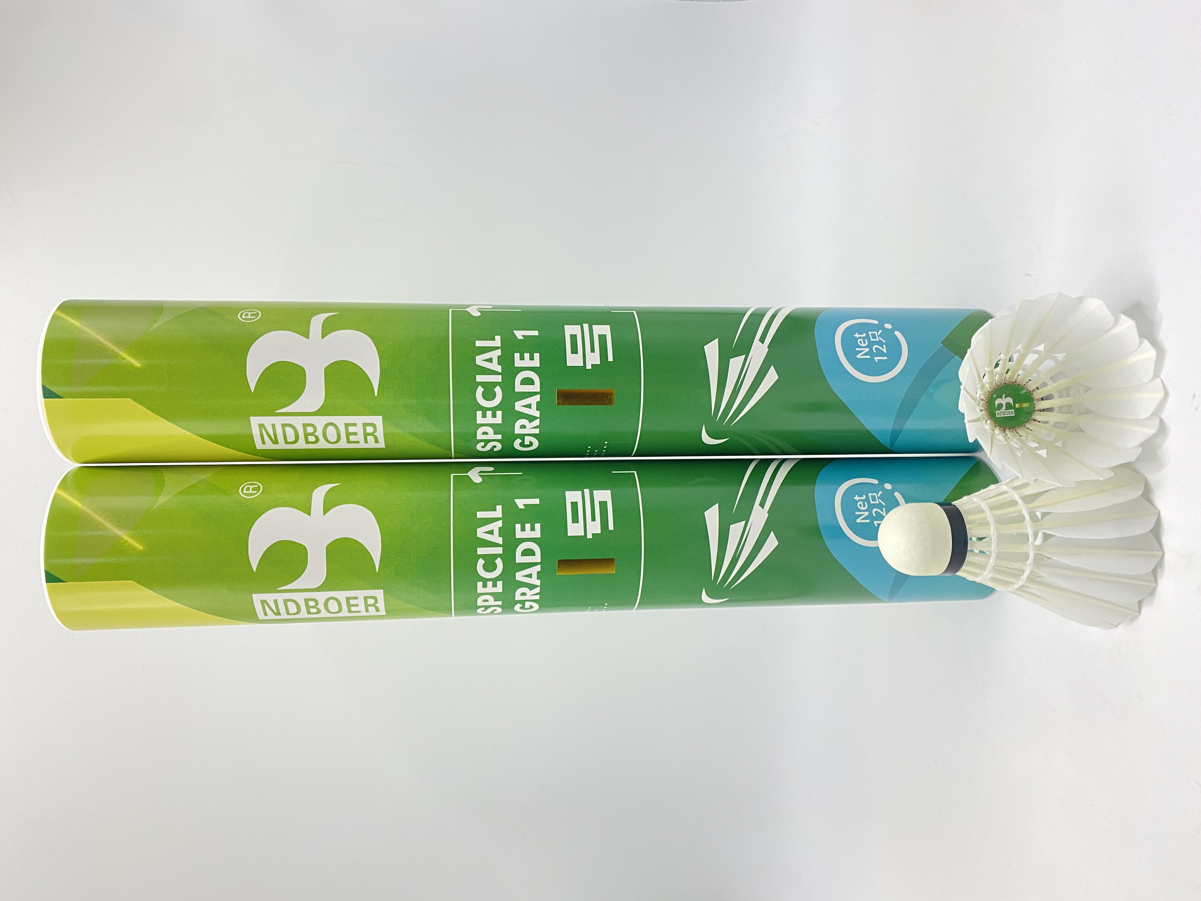 BOER No. 1 Competition Grade Goose Knife Feather Badminton Shuttlecock - image 1